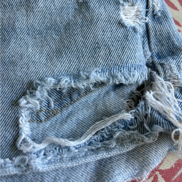 Agolde Parker Jean Shorts size 25 - Picture 4 of 11
